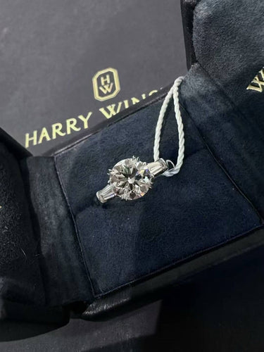 50 Harry Winston - Bague diamant 1,61 ct 58 Facettes jnci149