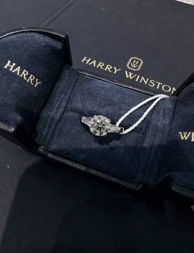 50 Harry Winston - Bague diamant 1,61 ct 58 Facettes jnci149