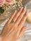 52 Bague cœur en or jaune, émeraude colombienne et diamants 58 Facettes 50500