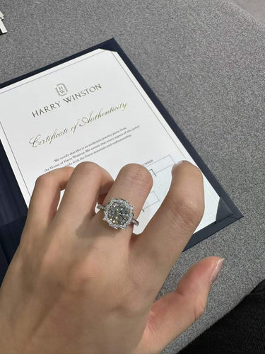 48 Harry Winston Belle - Bague diamant 2,01 ct 58 Facettes jnci150