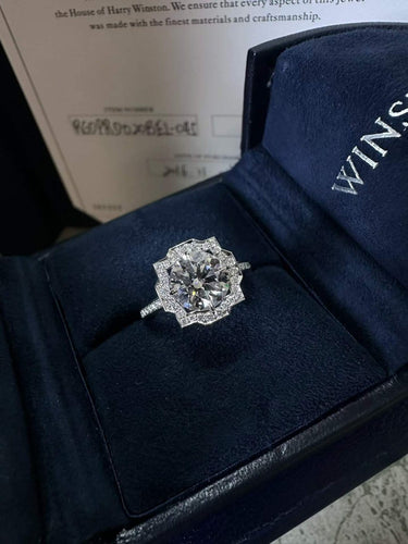 48 Harry Winston Belle - Bague diamant 2,01 ct 58 Facettes jnci150