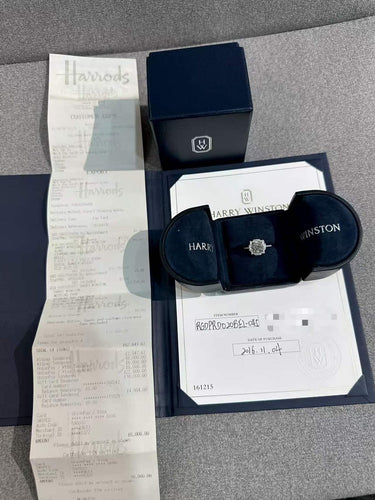 48 Harry Winston Belle - Bague diamant 2,01 ct 58 Facettes jnci150
