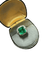 Bague 50 Bague en émeraude de Zambie, diamants et grenats tsavorites 58 Facettes jnci157