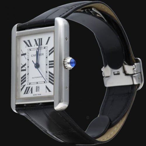 Cartier Tank Solo XL - Montre en acier 58 Facettes MT47640