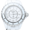 Chanel J12 - Montre 33 mm en céramique et diamants 58 Facettes MT46972
