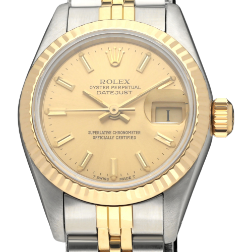 Rolex - Montre Lady-Datejust 69173 en or et acier