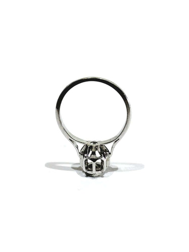 49 Bague solitaire en or blanc et diamant 58 Facettes 1810607