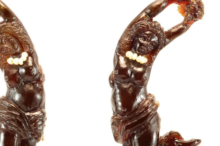Boucles d'oreilles anciennes en écaille, or et perles 58 Facettes 7734