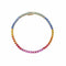 Bracelet Bracelet tennis en or 18K et saphirs multicolores 58 Facettes GBT1025YG