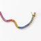 Bracelet Bracelet tennis en or 18K et saphirs multicolores 58 Facettes GBT1025YG