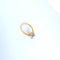 Bague 54 Bague toi et moi vintage en or 18K deux tons et diamants 58 Facettes 1795