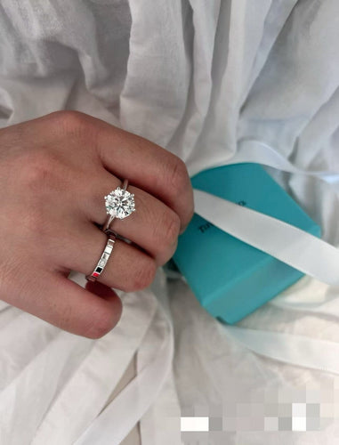 52 Tiffany - Bague diamant 2,25 ct 58 Facettes jnci158