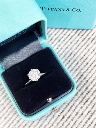 52 Tiffany - Bague diamant 2,25 ct 58 Facettes jnci158