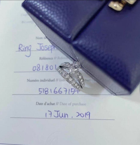 51 Chaumet Joséphine - Bague solitaire diamant 1,05 ct 58 Facettes jnci159