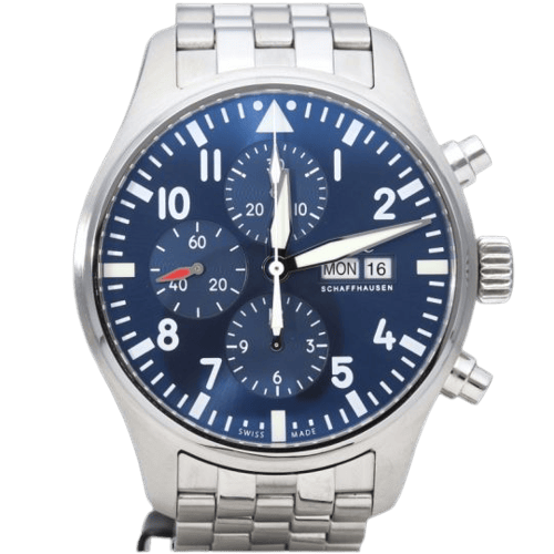 IWC Pilot Chronograph - Montre en acier