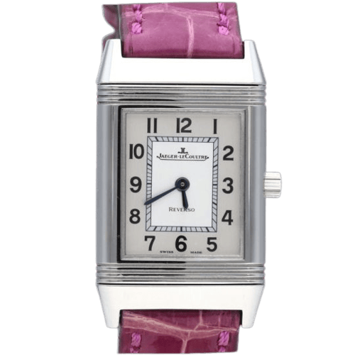 Jaeger-LeCoultre Reverso Classic Lady - Montre en acier 58 Facettes MT47676