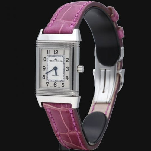 Jaeger-LeCoultre Reverso Classic Lady - Montre en acier 58 Facettes MT47676