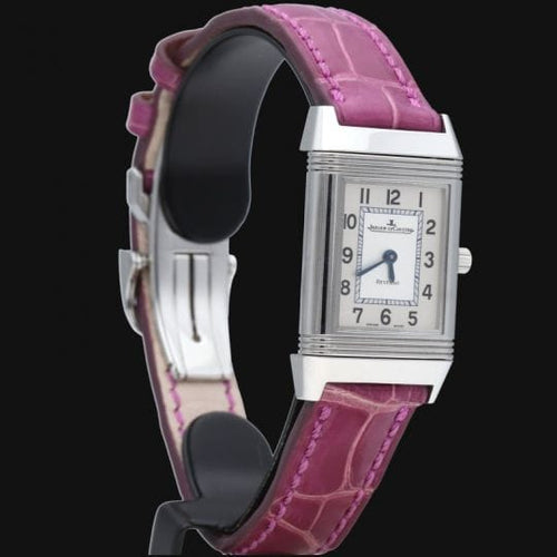 Jaeger-LeCoultre Reverso Classic Lady - Montre en acier 58 Facettes MT47676