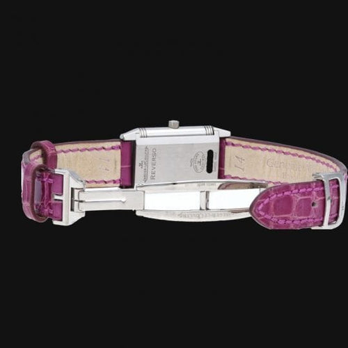 Jaeger-LeCoultre Reverso Classic Lady - Montre en acier 58 Facettes MT47676