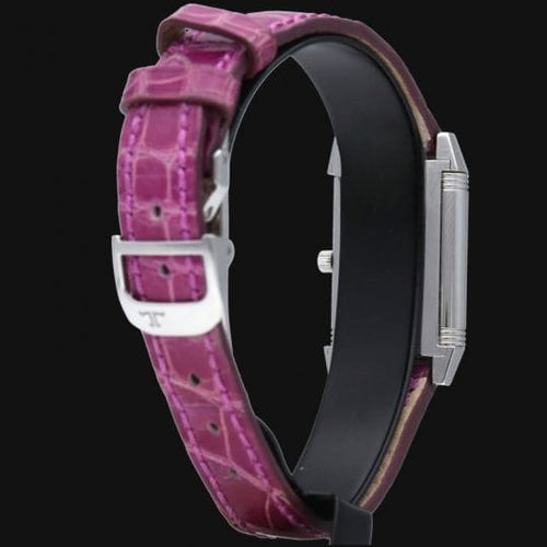 Jaeger-LeCoultre Reverso Classic Lady - Montre en acier 58 Facettes MT47676