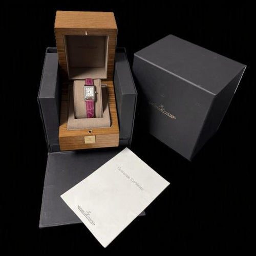 Jaeger-LeCoultre Reverso Classic Lady - Montre en acier 58 Facettes MT47676
