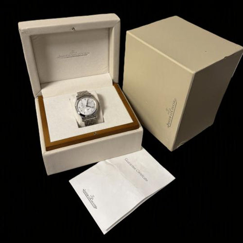 Jaeger-LeCoultre Master Control Hometime - Montre automatique en acier 58 Facettes MT47773