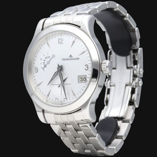 Jaeger-LeCoultre Master Control Hometime - Montre automatique en acier 58 Facettes MT47773