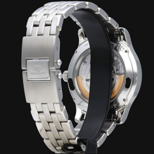 Jaeger-LeCoultre Master Control Hometime - Montre automatique en acier 58 Facettes MT47773