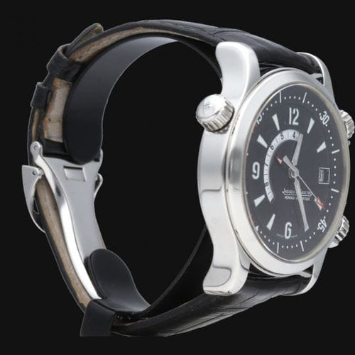 Jaeger-LeCoultre Master Compressor Memovox - Montre en acier 58 Facettes MT47782