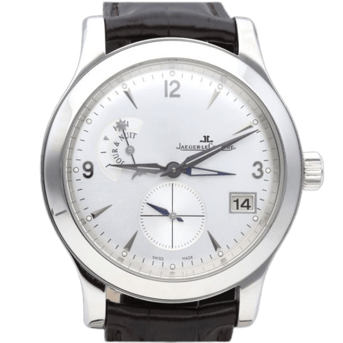 Montre Jaeger-LeCoultre Master Control Hometime - Montre automatique en acier 58 Facettes MT47785