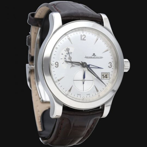 Jaeger-LeCoultre Master Control Hometime - Montre automatique en acier 58 Facettes MT47785