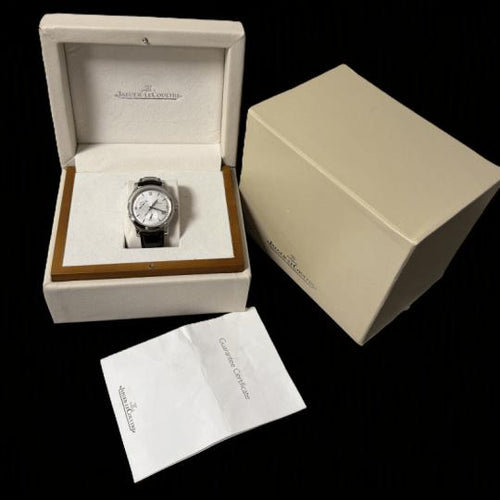 Jaeger-LeCoultre Master Control Hometime - Montre automatique en acier 58 Facettes MT47785