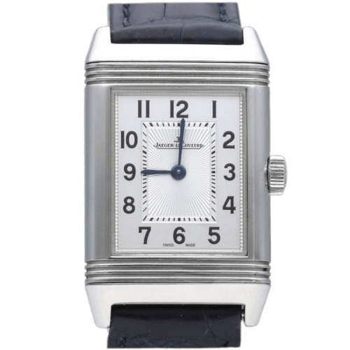 Montre Jaeger-LeCoultre Reverso Classic Small - Montre en acier 58 Facettes MT47793