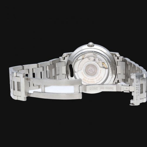Hermès Clipper - Montre automatique en acier 58 Facettes MT47508