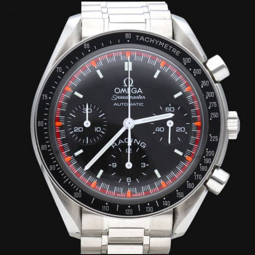 Omega Speedmaster - Montre chronographe automatique en acier 58 Facettes MT47405