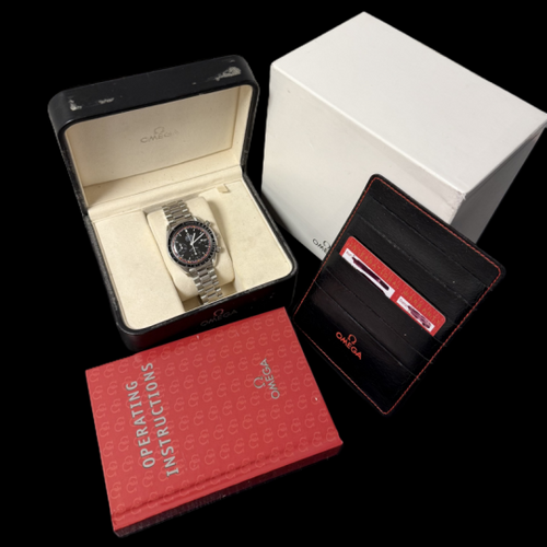 Montre Omega Speedmaster - Montre chronographe automatique en acier 58 Facettes MT47405
