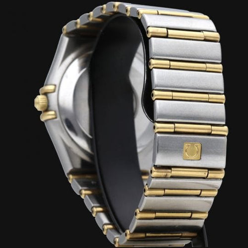 Omega Constellation - Montre en or jaune, acier et diamants 58 Facettes MT47961