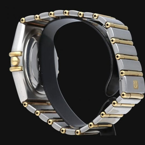Omega Constellation - Montre en or jaune, acier et diamants 58 Facettes MT47969