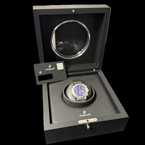 Hublot Elegant - Montre chronographe en acier 58 Facettes MT47491