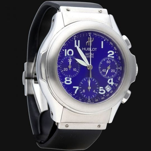 Hublot Elegant - Montre chronographe en acier 58 Facettes MT47491
