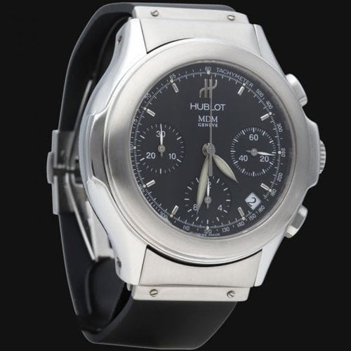 Hublot Elegant - Montre chronographe en acier 58 Facettes MT47492