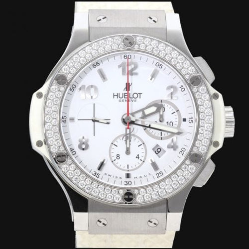 Montre Hublot Big Bang - Montre en acier 58 Facettes MT47493
