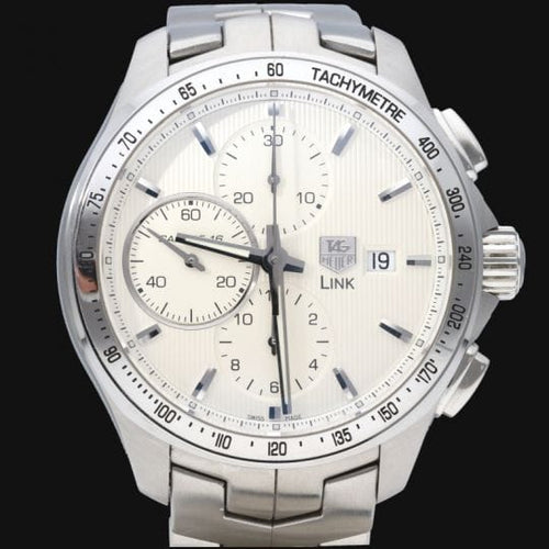 Montre TAG Heuer Link Chronograph - Montre en acier 58 Facettes MT47417