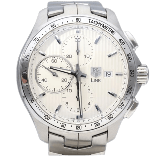TAG Heuer Link Chronograph - Montre en acier 58 Facettes MT47417