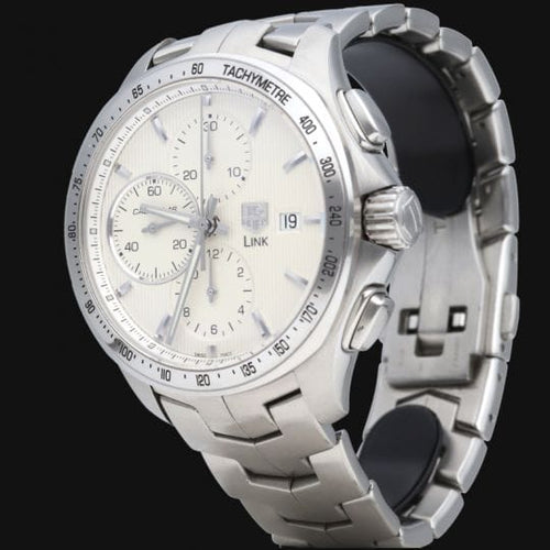 TAG Heuer Link Chronograph - Montre en acier 58 Facettes MT47417