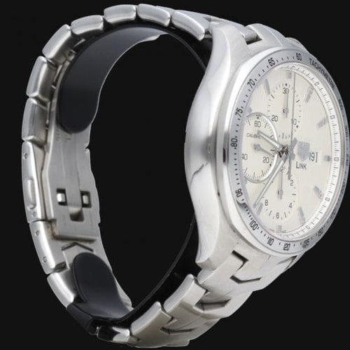 TAG Heuer Link Chronograph - Montre en acier 58 Facettes MT47417
