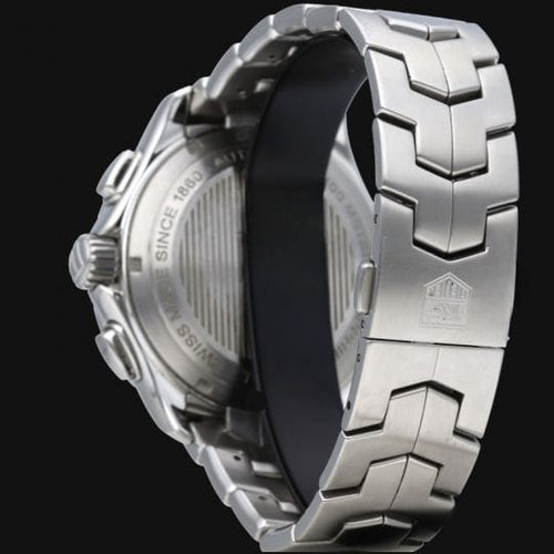 TAG Heuer Link Chronograph - Montre en acier 58 Facettes MT47417