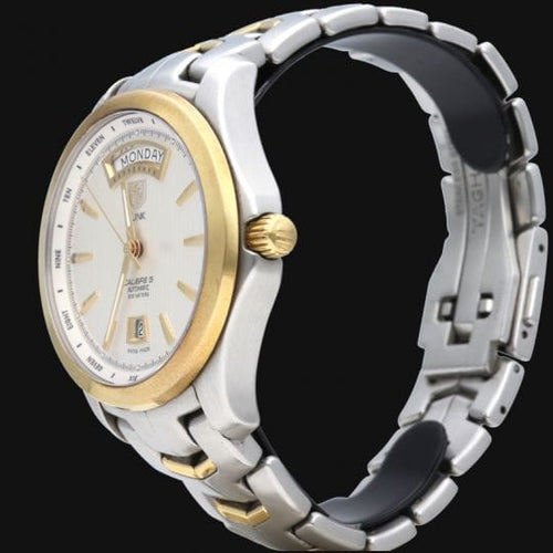TAG Heuer Link Calibre 5 - Montre en acier et or jaune 58 Facettes MT47435