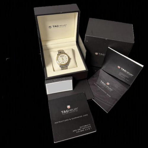 TAG Heuer Link Calibre 5 - Montre en acier et or jaune 58 Facettes MT47435