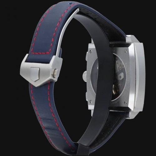TAG Heuer Monaco - Montre chronographe en acier 58 Facettes MT47922